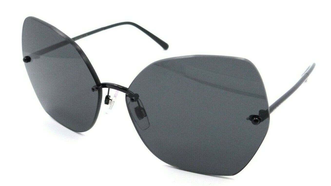 Dolce & Gabbana Sunglasses DG 2204 01/87 64-14-140 Black / Grey Made in Italy-8056597072946-classypw.com-1