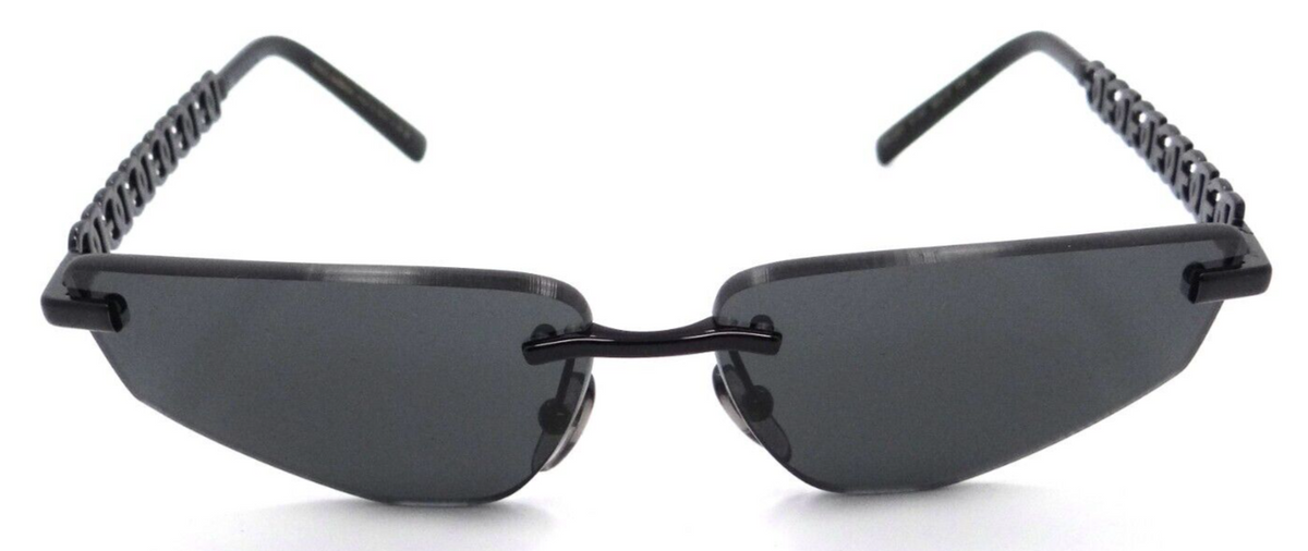 Dolce &amp; Gabbana Sunglasses DG 2301 01/87 58-13-140 Black / Dark Grey Italy