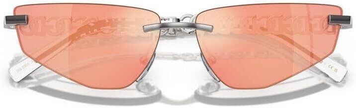 Dolce &amp; Gabbana Sunglasses DG 2301 05/6Q 58-13-140 Silver / Iridescent Brown