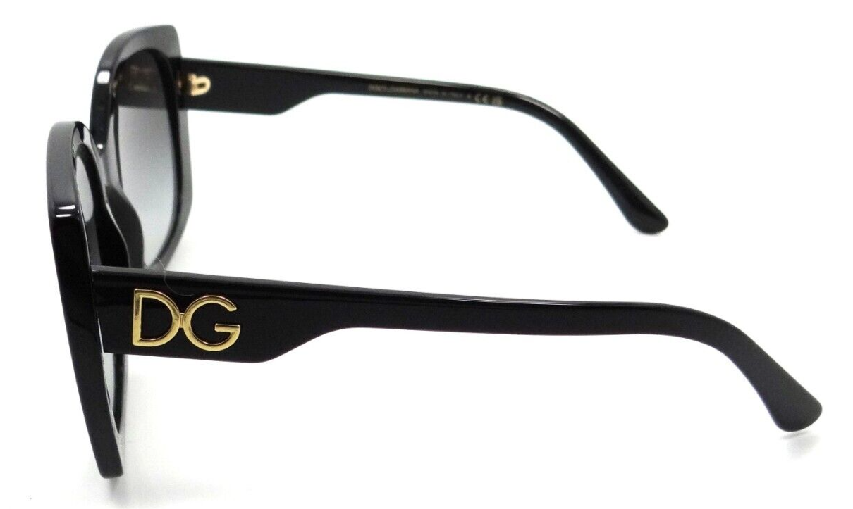 Dolce & Gabbana Sunglasses DG 4385 501/8G 58-18-145 Black / Lt Grey Gradient Blk