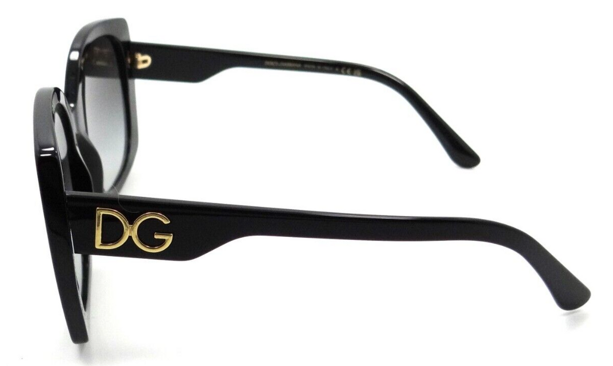 Dolce &amp; Gabbana Sunglasses DG 4385 501/8G 58-18-145 Black / Lt Grey Gradient Blk