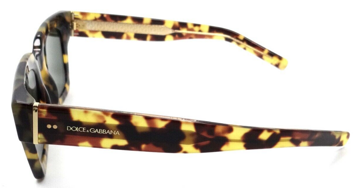 Dolce &amp; Gabbana Sunglasses DG 4413 3375/52 48-23-145 Yellow Havana / Green Italy