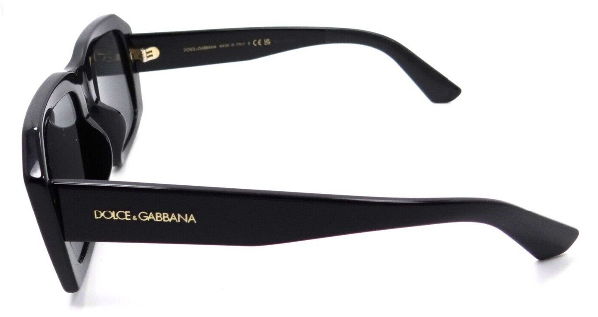 Dolce &amp; Gabbana Sunglasses DG 4430F 501/87 54-20-145 Black / Dark Grey Italy