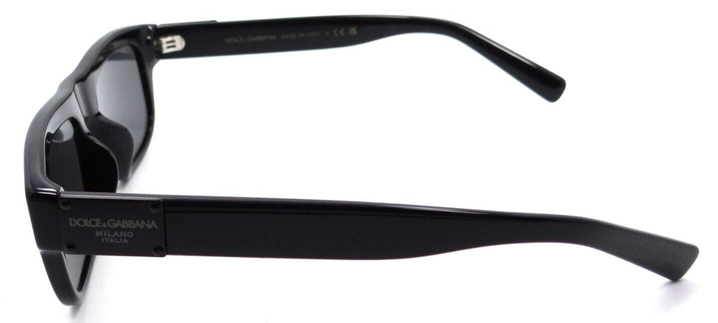 Dolce & Gabbana Sunglasses DG 4432F 501/87 52-18-145 Black / Dark Grey Italy