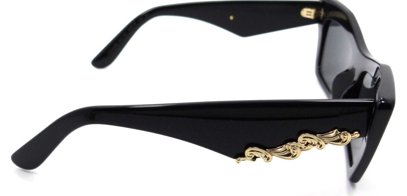 Dolce & Gabbana Sunglasses DG 4435 501/87 53-18-145 Black / Dark Grey Italy