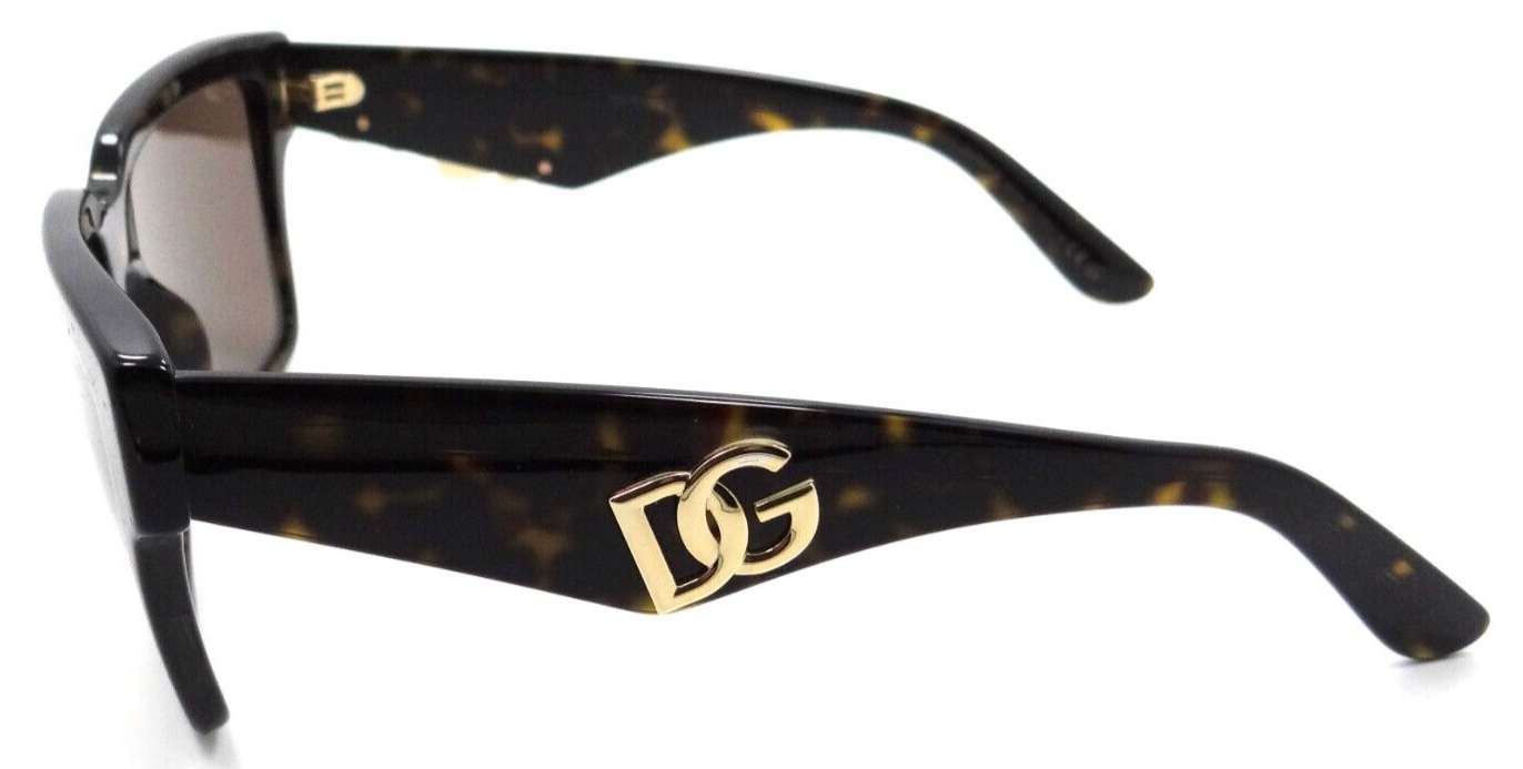 Dolce & Gabbana Sunglasses DG 4436 502/73 55-17-145 Havana / Dark Brown Italy