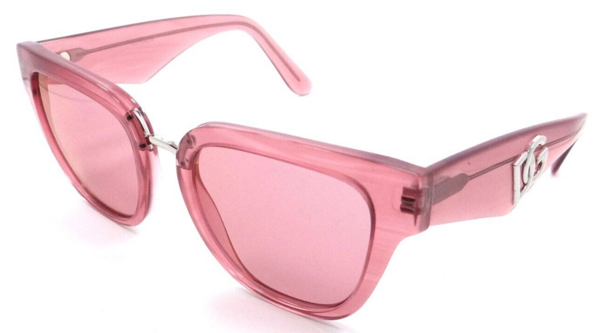 Dolce &amp; Gabbana Sunglasses DG 4437 3405/A4 51-20-145 Fleur Pink / Pink  Italy