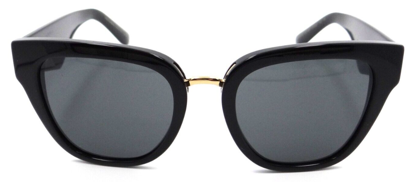 Dolce & Gabbana Sunglasses DG 4437 501/87 51-20-145 Black / Dark Grey Italy