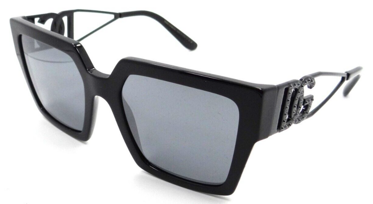 Dolce &amp; Gabbana Sunglasses DG 4446B 501/6G 53-19-145 Black / Grey Mirror Black