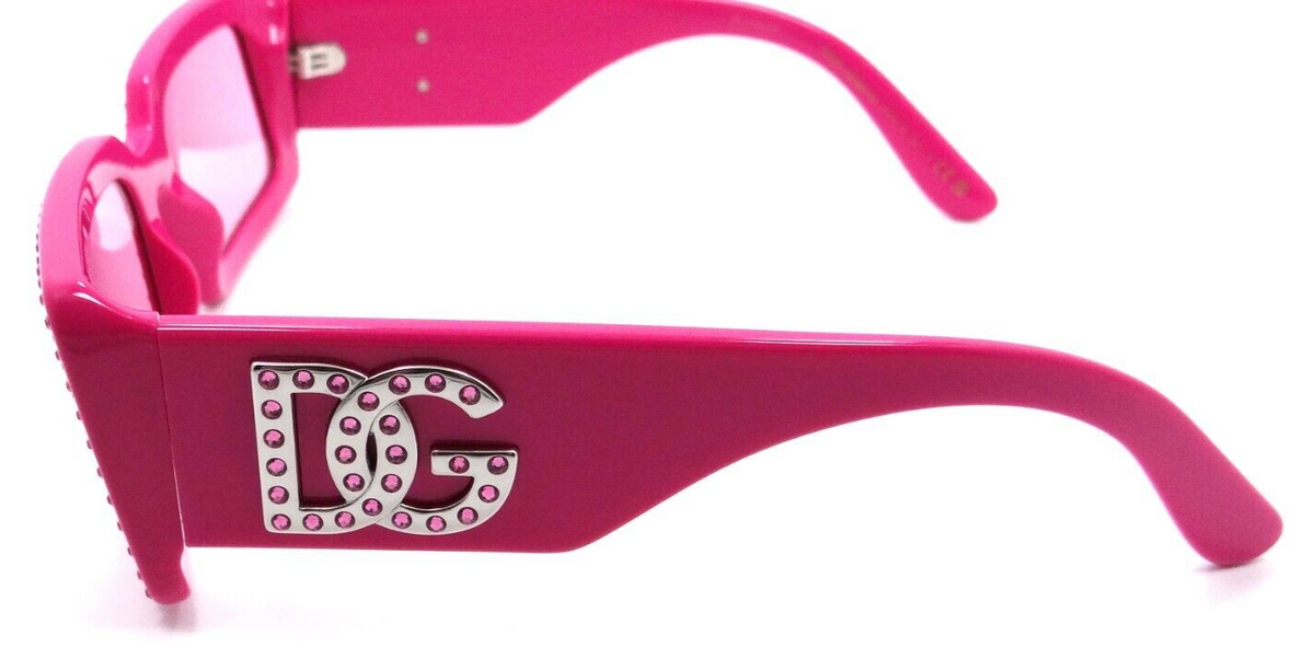 Dolce &amp; Gabbana Sunglasses DG 4447B 3262/84 53-20-140 Fuchsia / Pink Swarovski