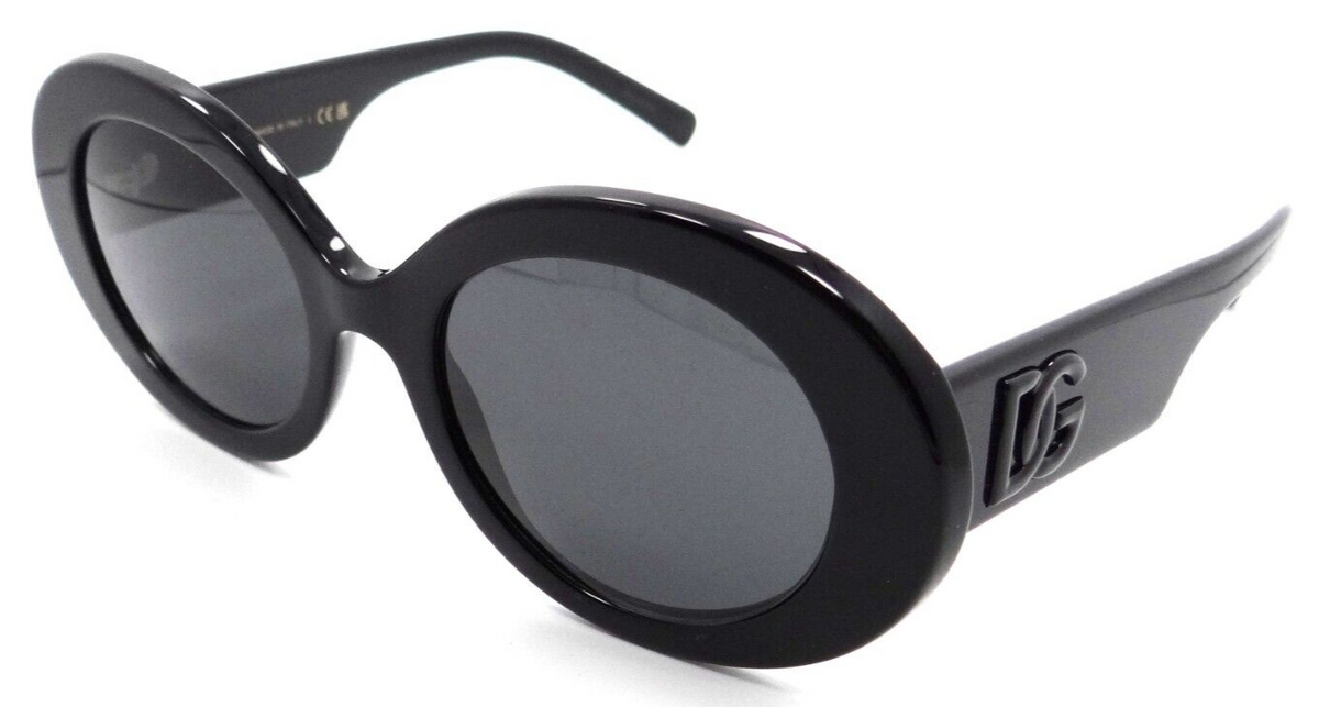 Dolce &amp; Gabbana Sunglasses DG 4448 501/87 51-20-145 Black / Dark Grey Italy