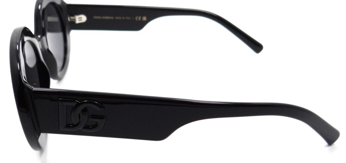 Dolce &amp; Gabbana Sunglasses DG 4448 501/87 51-20-145 Black / Dark Grey Italy