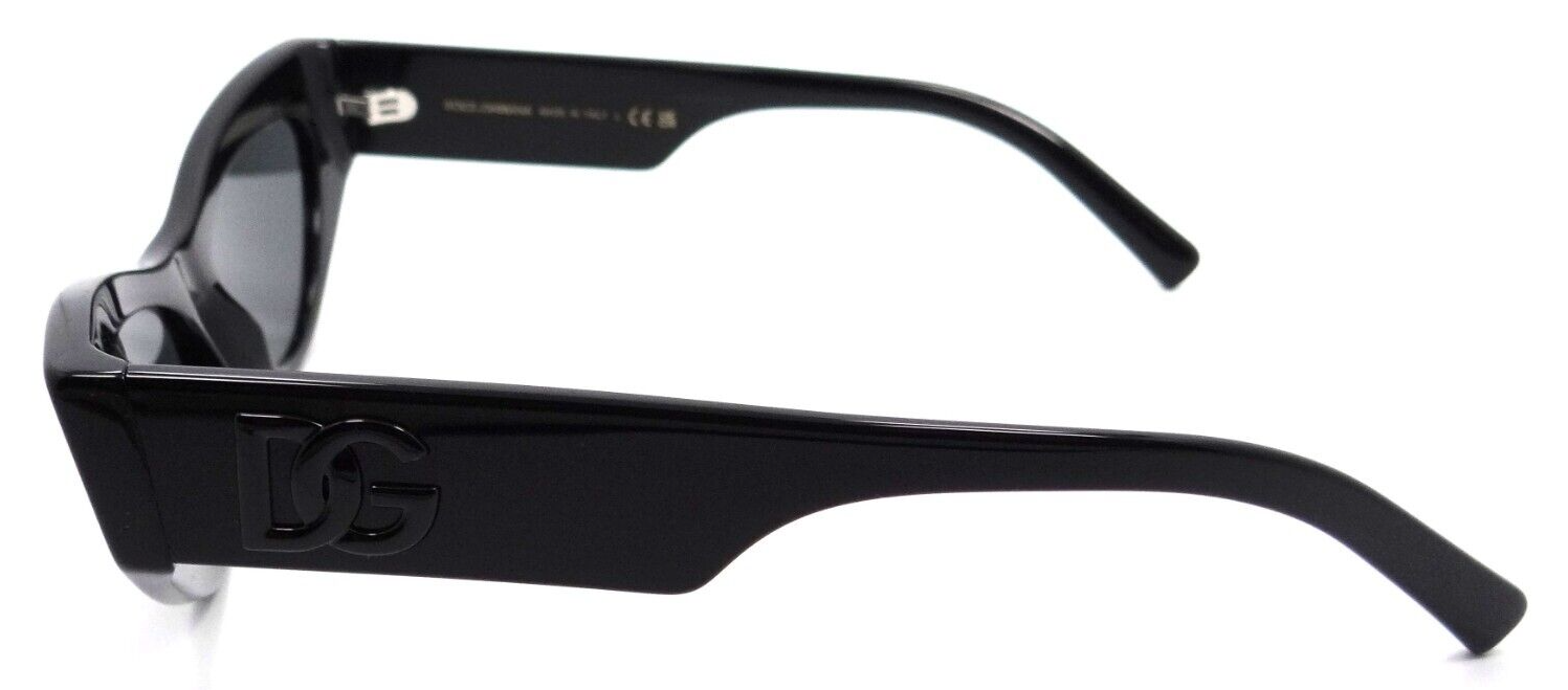 Dolce & Gabbana Sunglasses DG 4450 501/87 52-16-145 Black / Dark Grey Italy