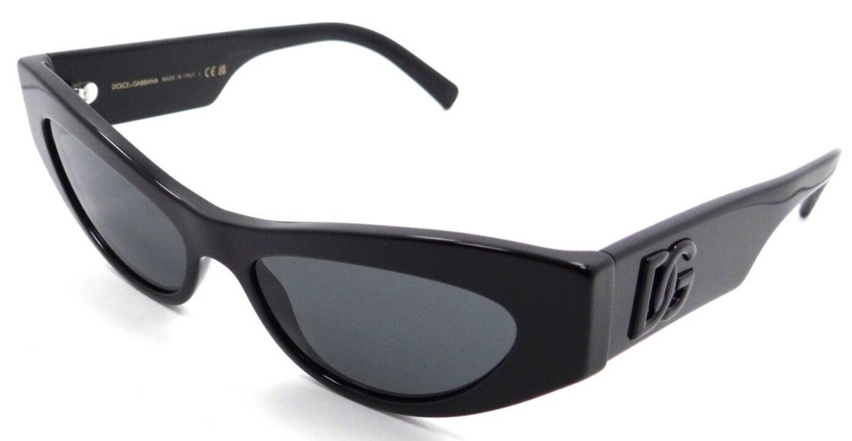 Dolce &amp; Gabbana Sunglasses DG 4450 501/87 52-16-145 Black / Dark Grey Italy