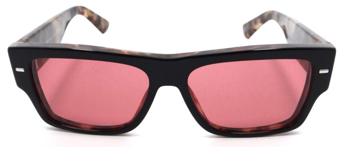 Dolce &amp; Gabbana Sunglasses DG 4451 3417/7N 55-15-145 Black on Havana/Red Hiper 8