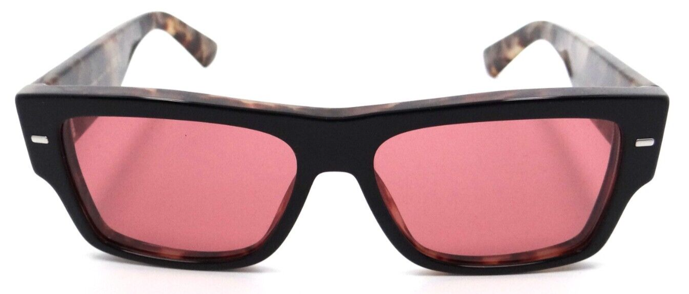 Dolce & Gabbana Sunglasses DG 4451 3417/7N 55-15-145 Black on Havana/Red Hiper 8