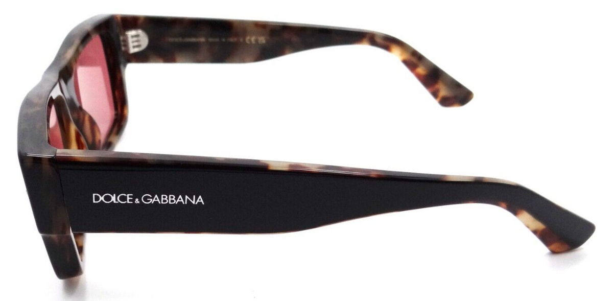 Dolce &amp; Gabbana Sunglasses DG 4451 3417/7N 55-15-145 Black on Havana/Red Hiper 8