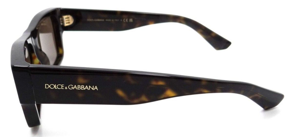 Dolce &amp; Gabbana Sunglasses DG 4451 502/73 55-15-145 Havana / Dark Brown Italy