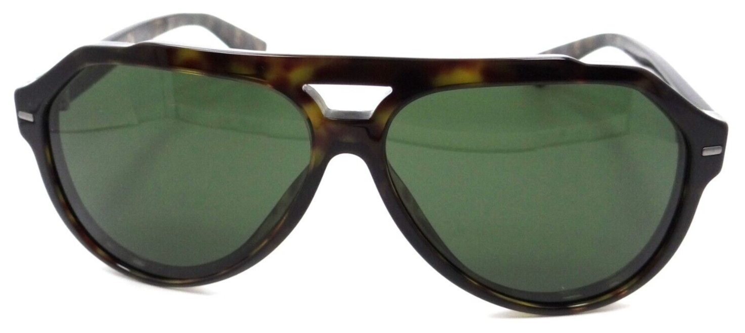 Dolce & Gabbana Sunglasses DG 4452 502/71 60-13-145 Havana / Dark Green Italy