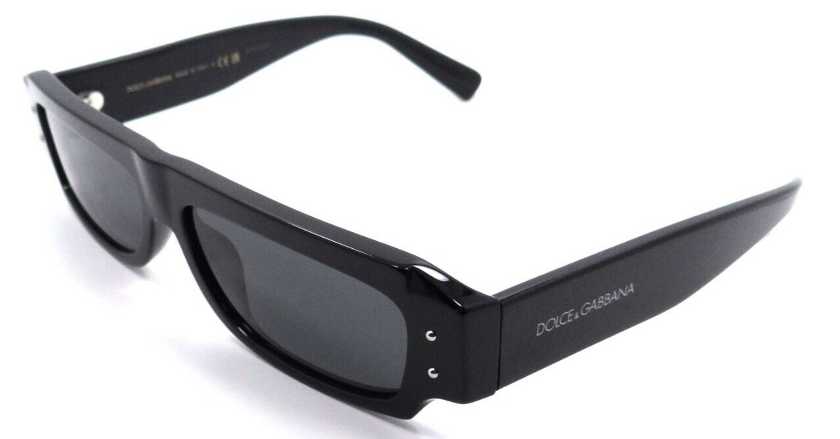 Dolce &amp; Gabbana Sunglasses DG 4458 501/87 55-14-145 Black / Dark Grey Italy