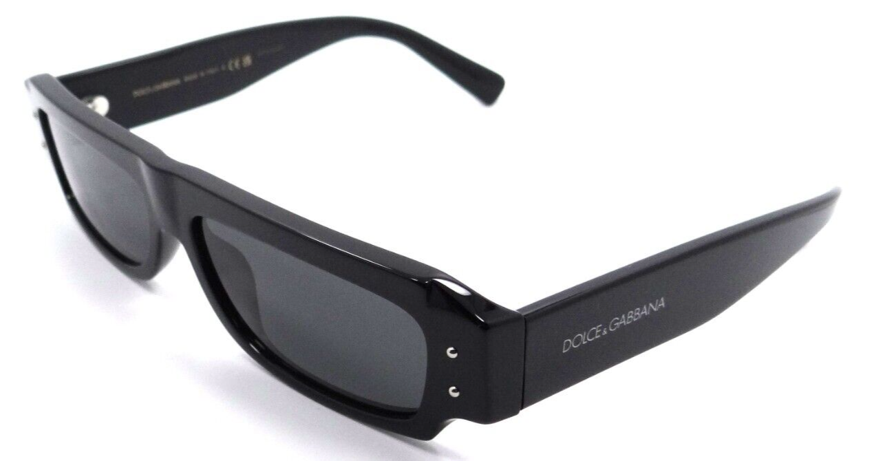 Dolce & Gabbana Sunglasses DG 4458 501/87 55-14-145 Black / Dark Grey Italy