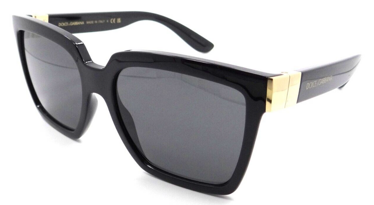 Dolce &amp; Gabbana Sunglasses DG 6165 501/87 56-17-140 Black / Dark Grey Italy