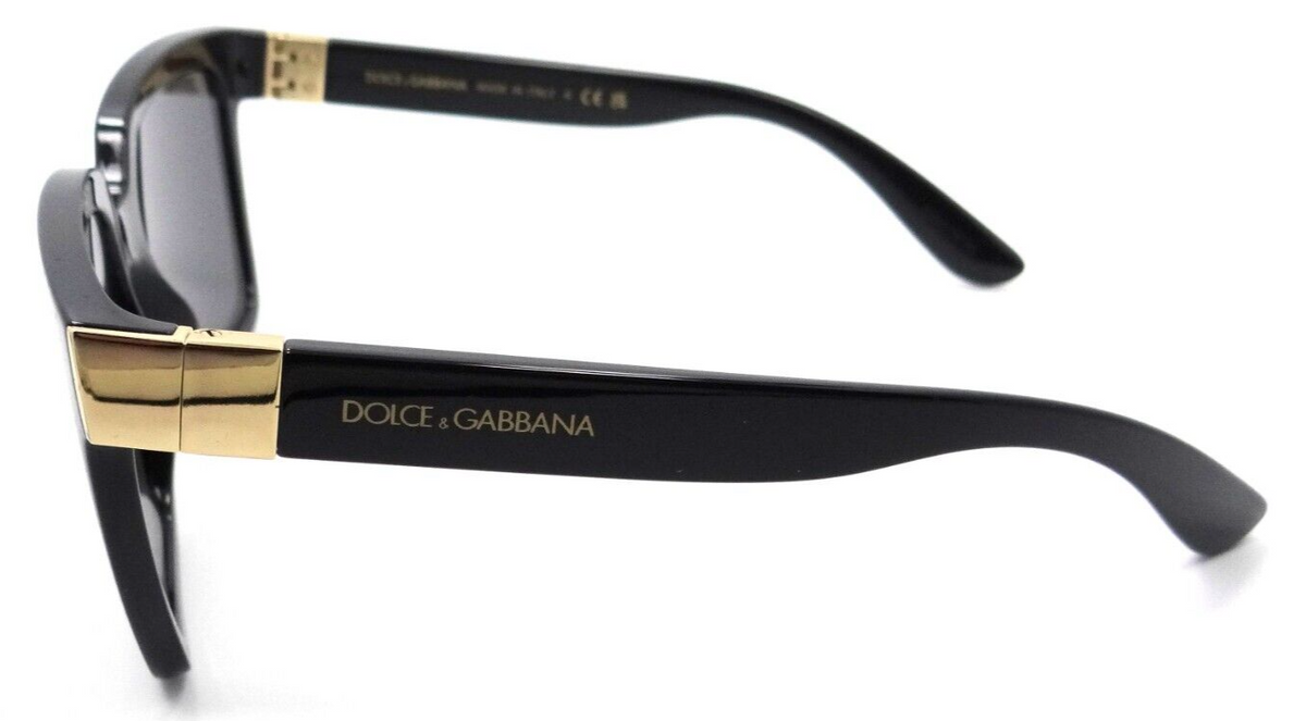 Dolce &amp; Gabbana Sunglasses DG 6165 501/87 56-17-140 Black / Dark Grey Italy