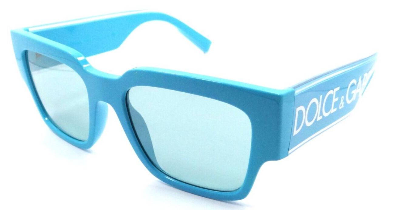 Dolce & Gabbana Sunglasses DG 6184 3346/65 52-18-145 Azure / Blue Mirror Silver