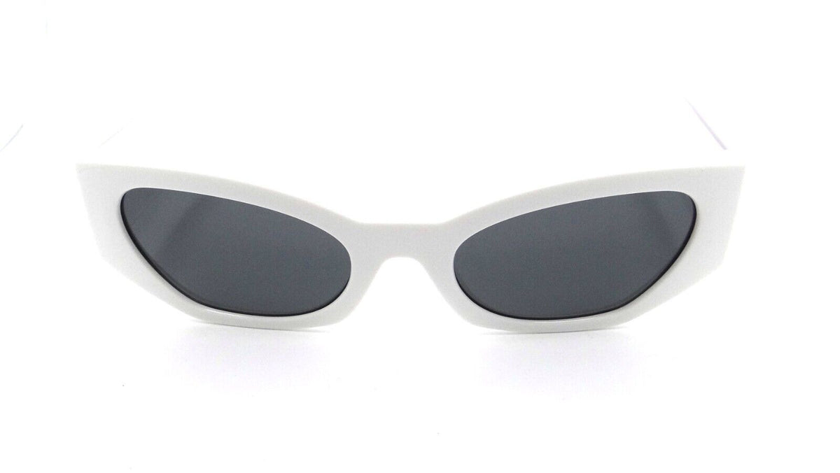Dolce &amp; Gabbana Sunglasses DG 6186 3312/87 52-20-145 White / Dark Grey Italy