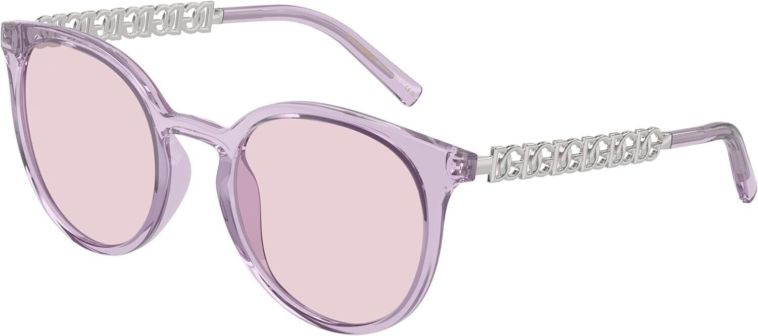 Dolce & Gabbana Sunglasses DG 6189U 3382/P5 52-22-140 Lilac Transp Photochromic
