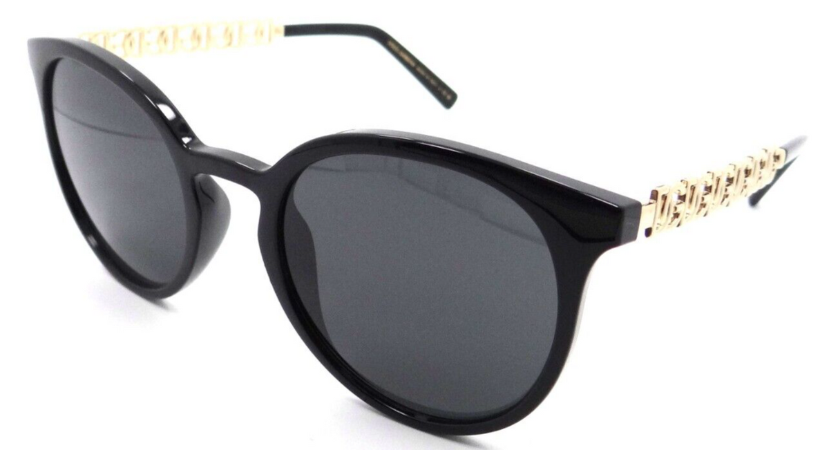 Dolce &amp; Gabbana Sunglasses DG 6189U 501/87 52-22-140 Black / Dark Grey Italy
