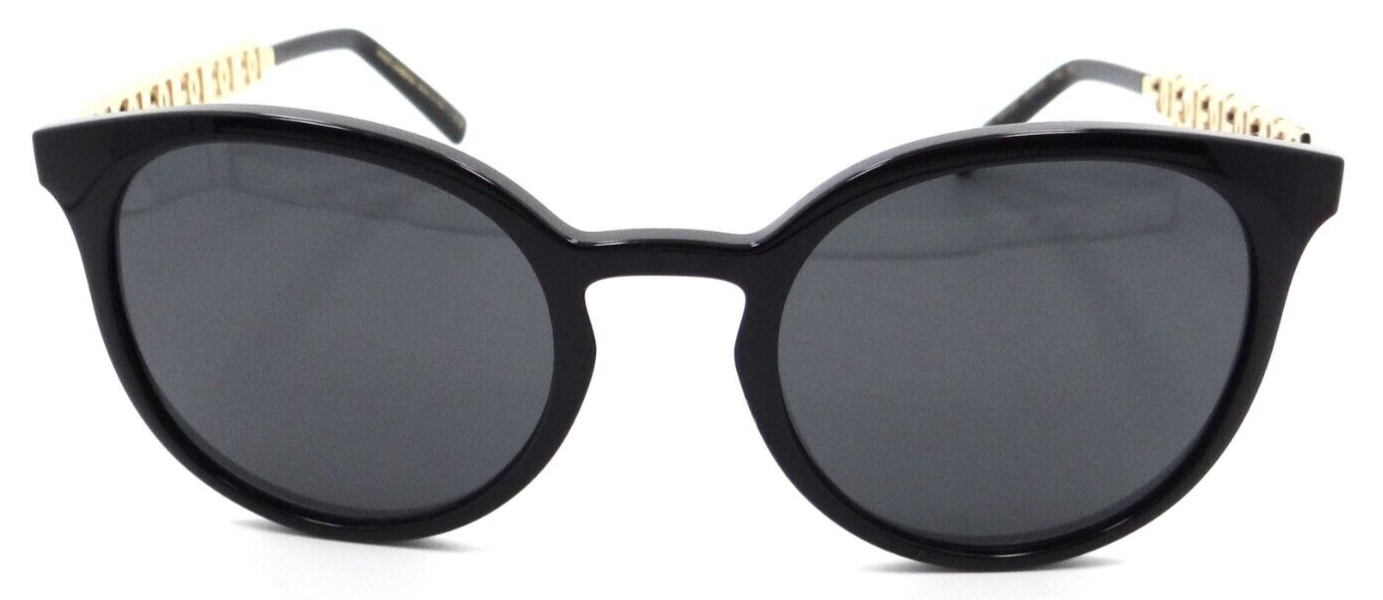Dolce & Gabbana Sunglasses DG 6189U 501/87 52-22-140 Black / Dark Grey Italy
