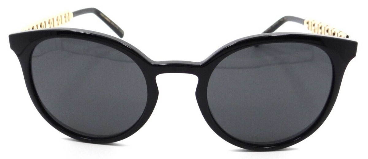Dolce &amp; Gabbana Sunglasses DG 6189U 501/87 52-22-140 Black / Dark Grey Italy