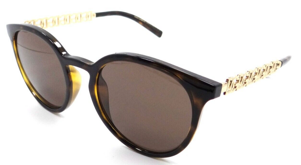 Dolce &amp; Gabbana Sunglasses DG 6189U 502/73 52-22-140 Havana / Dark Brown Italy