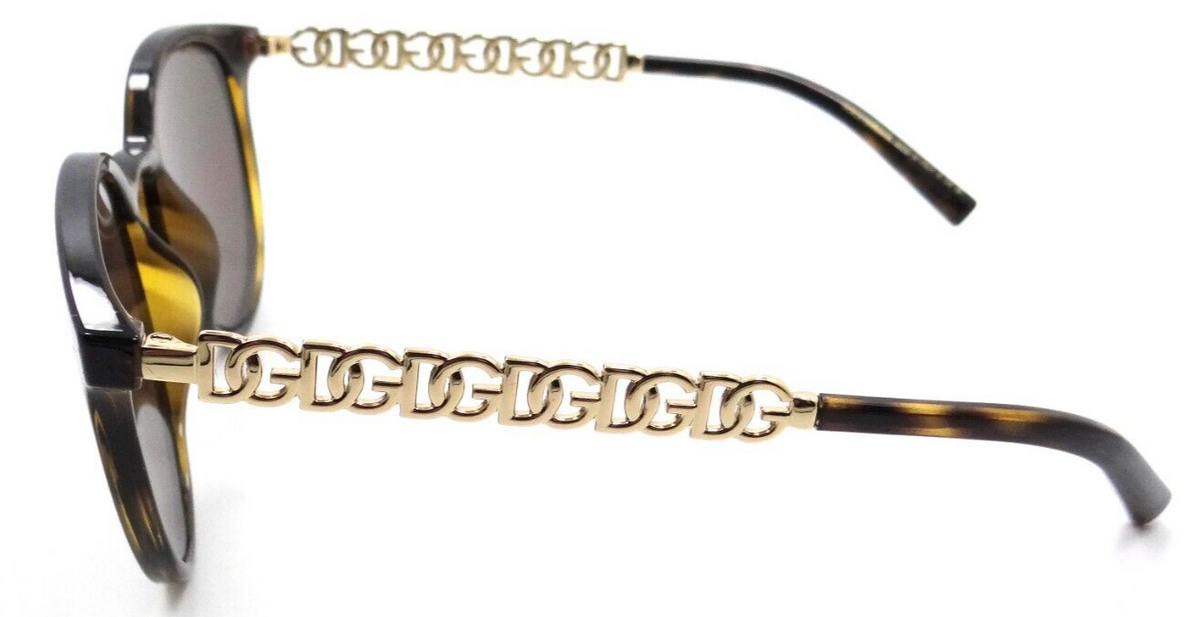 Dolce &amp; Gabbana Sunglasses DG 6189U 502/73 52-22-140 Havana / Dark Brown Italy