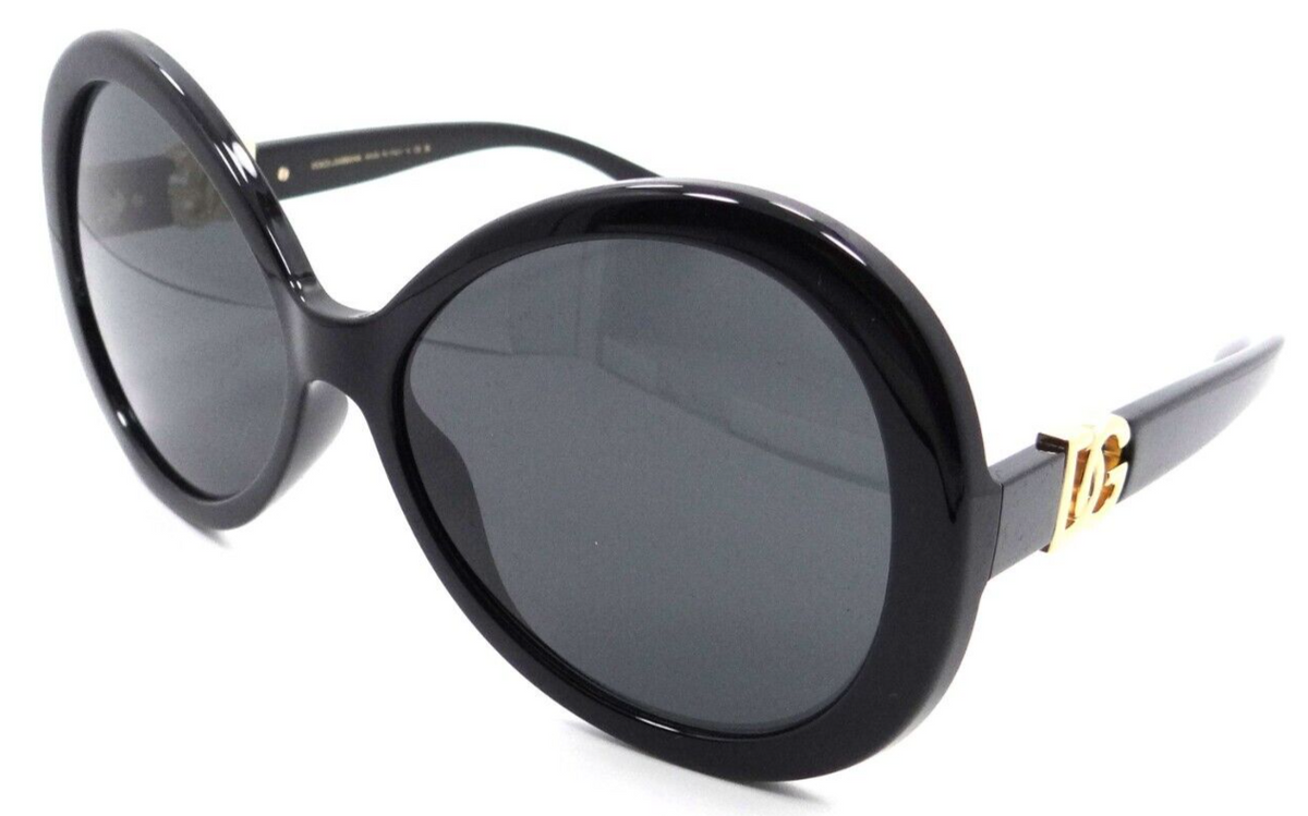 Dolce &amp; Gabbana Sunglasses DG 6194U 501/87 60-16-145 Black / Dark Grey Italy
