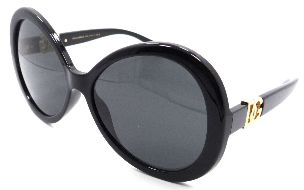 Dolce & Gabbana Sunglasses DG 6194U 501/87 60-16-145 Black / Dark Grey Italy