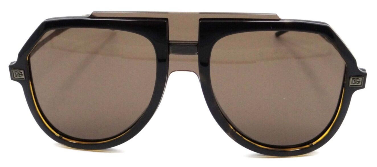 Dolce & Gabbana Sunglasses DG 6195 502/73 45-xx-145 Havana / Dark Brown Italy