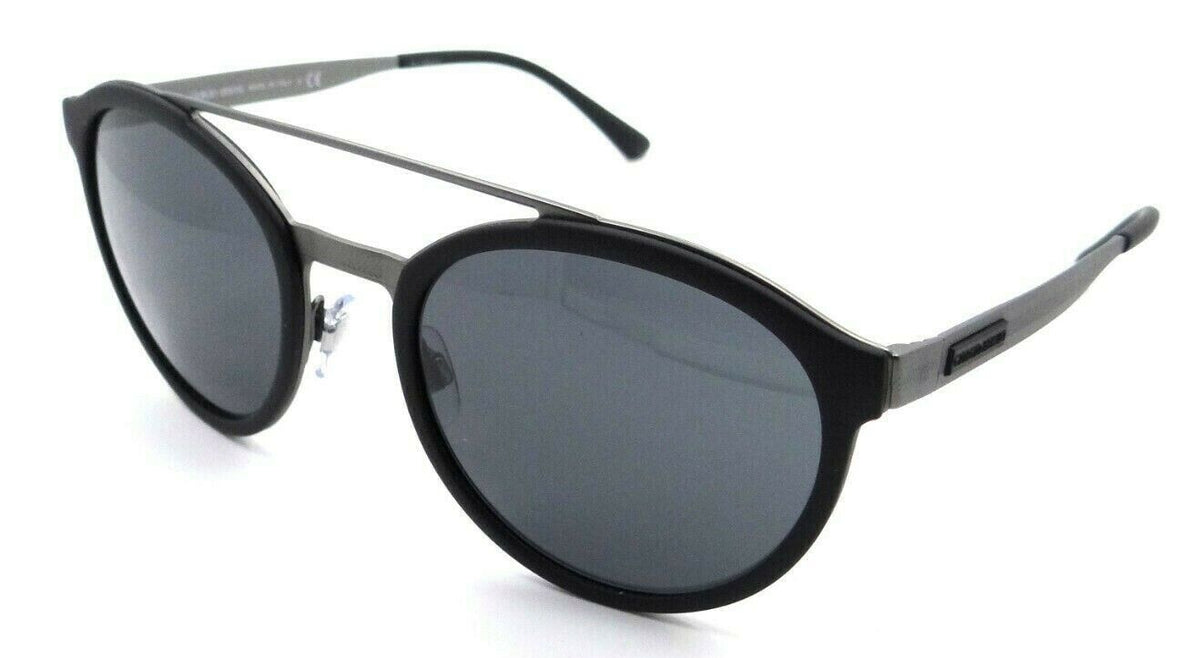 Giorgio Armani Sunglasses AR 6077 3003/87 54-21-145 Matte Gunmetal / Grey Italy-8053672943931-classypw.com-1