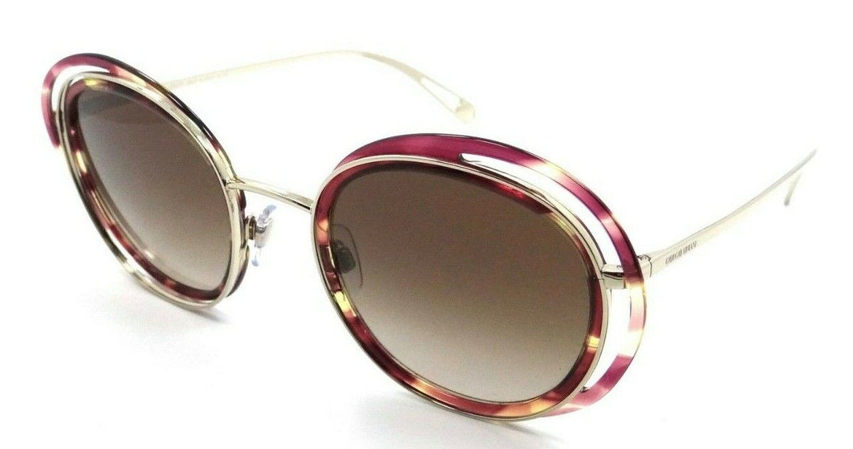 Giorgio Armani Sunglasses AR 6081 3013/13 50-23-140 Striped Brown/Brown Gradient-8053672988512-classypw.com-1