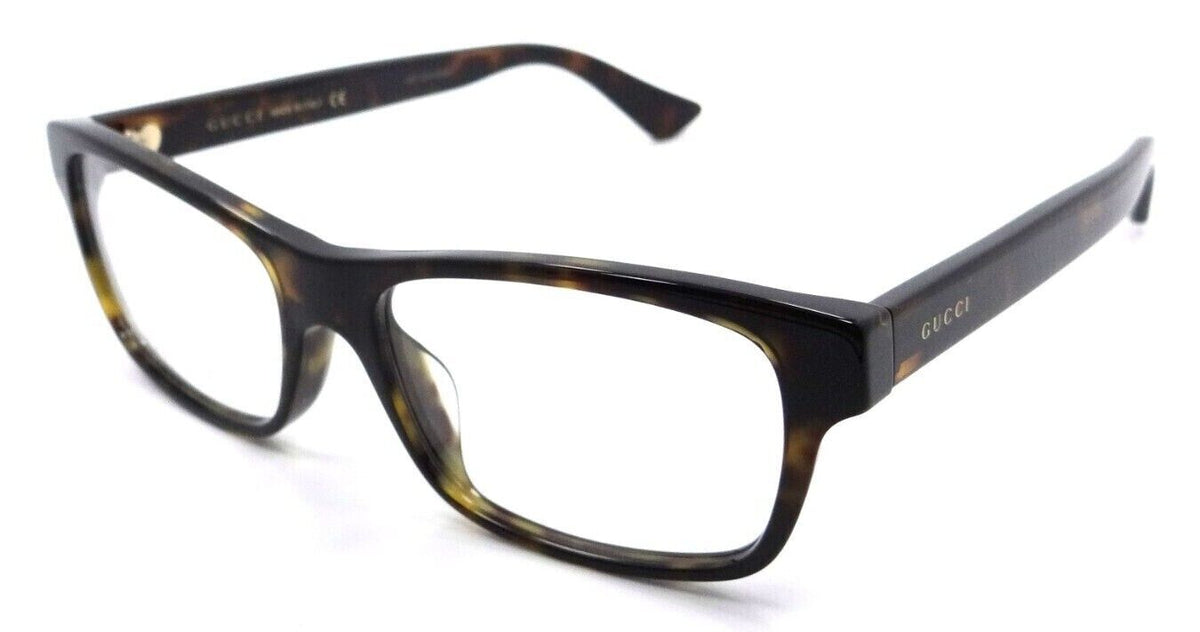 Gucci Eyeglasses Frames GG0006OA 005 55-17-150 Havana Made in Italy-889652122847-classypw.com-1