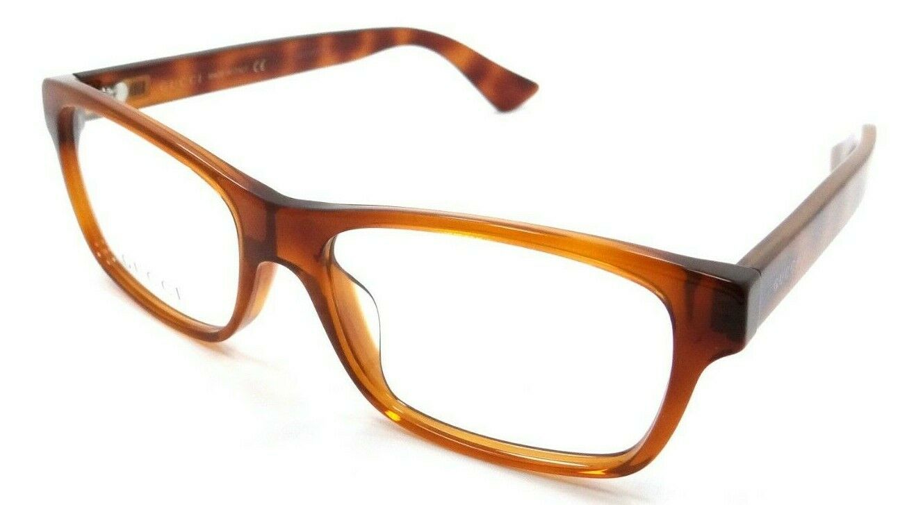 Gucci Eyeglasses Frames GG0006OA 006 55-17-150 Havana Made in Italy-889652122854-classypw.com-1