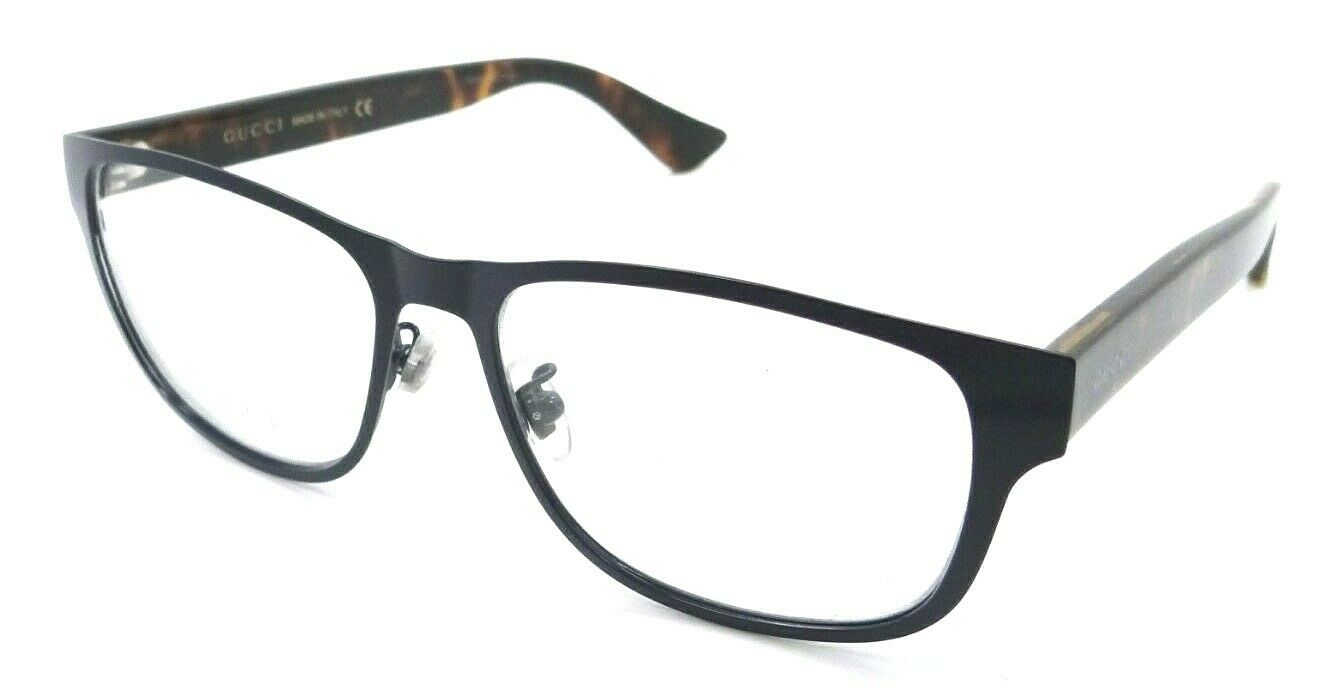 Gucci Eyeglasses Frames GG0007O 006 55-16-145 Dark Blue / Havana Made in Italy-889652122977-classypw.com-1
