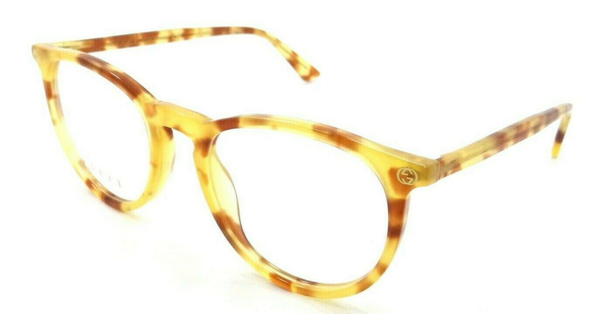 Gucci Eyeglasses Frames GG0027O 007 50-20-140 Havana Made in Italy-889652088266-classypw.com-1