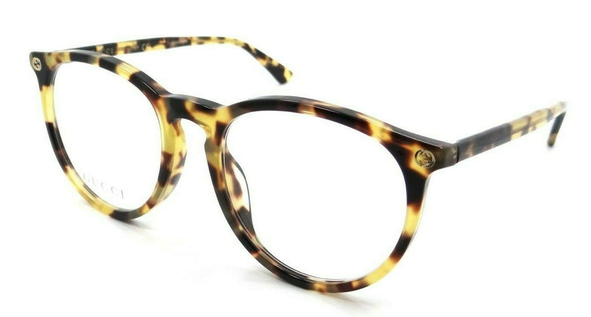 Gucci Eyeglasses Frames GG0027OA 006 52-19-145 Havana Made in Italy-889652123035-classypw.com-1
