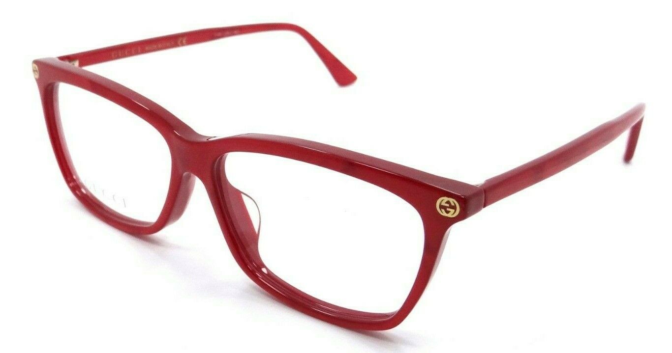 Gucci Eyeglasses Frames GG0042OA 003 55-13-145 Red Made in Italy-889652050317-classypw.com-1