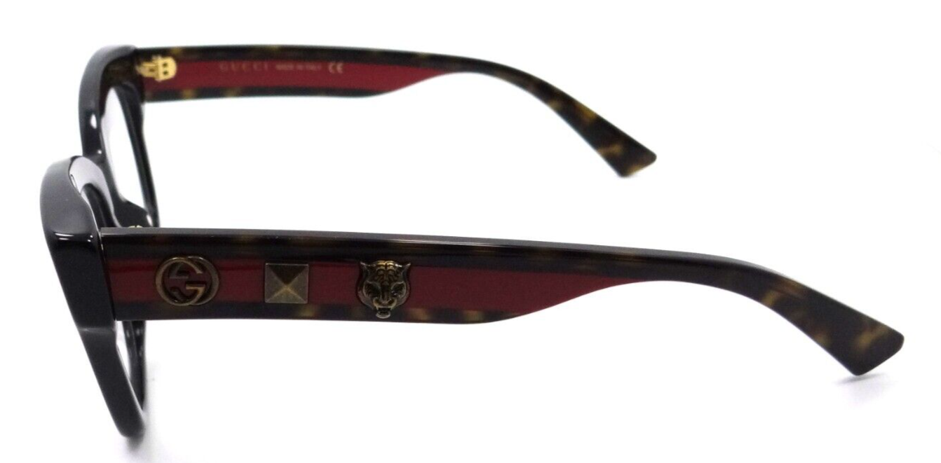 Gucci Eyeglasses Frames GG0060O 001 49-19-140 Black / Havana Made in Italy-889652050973-classypw.com-3