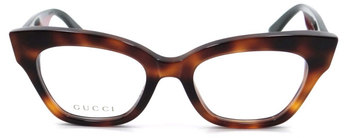 Gucci Eyeglasses Frames GG0060O 002 49-19-140 Havana / Green Made in Italy-889652050980-classypw.com-2