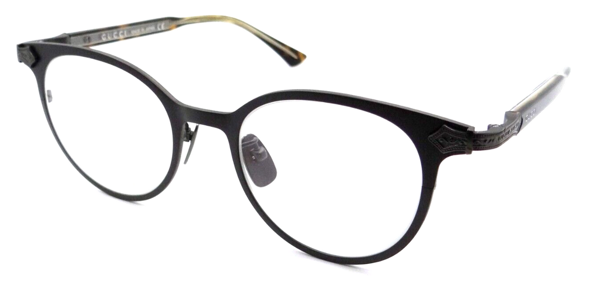 Gucci Eyeglasses Frames GG0068O 002 49-20-140 Brown Titanium Made in Japan-889652052588-classypw.com-1