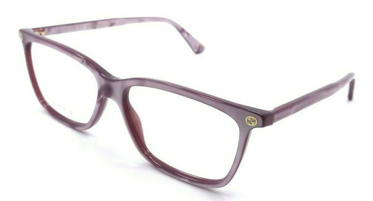 Gucci Eyeglasses Frames GG0094O 004 52-14-140 Marbled Pink Made in Italy-889652076133-classypw.com-1